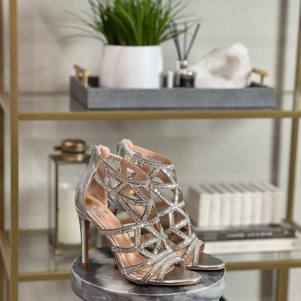 Glamorous Rhinestone Heels